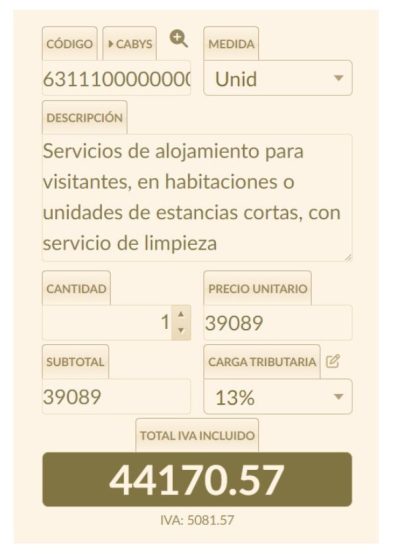 Facturación de impuestos en Airbnb